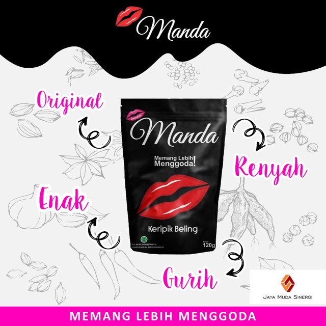 MANDA - KERIPIK BELING MANDA - RASA ORIGINAL NGANGENIN NYEBELIN - DISTRIBUTOR KERIPIK BELING MANDA