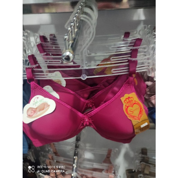 bra fashion tanpa kawat busa sedang