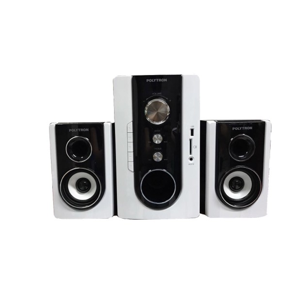 Polytron Multimedia Audio PMA 9300 Bluetooth - Active Speaker 2.1 Channel Subwoofer Aktif & Satelit