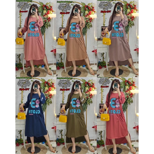 Longdress Babyterry kode CFQ