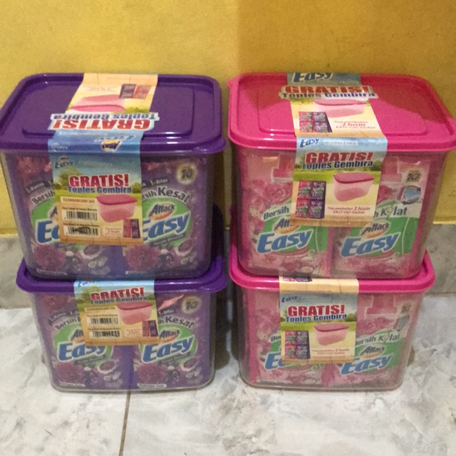Attack easy liquid isi 24 sachet free box