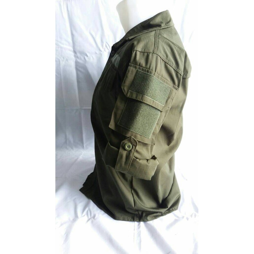 Kemeja Tactical Outdoor Hijau Army