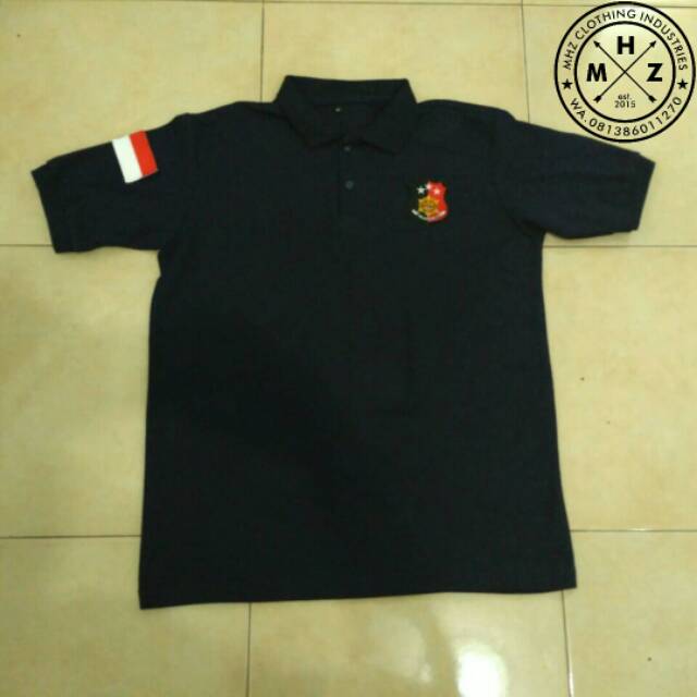 Baju kaos Reskrim Bordir