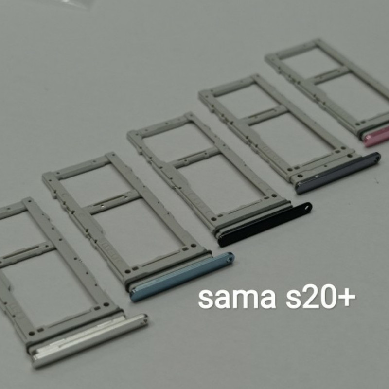 Slot Tempat Dudukan Simcard Simtray Sim Tray Card Lock Samsung S20+ S20 Plus G985