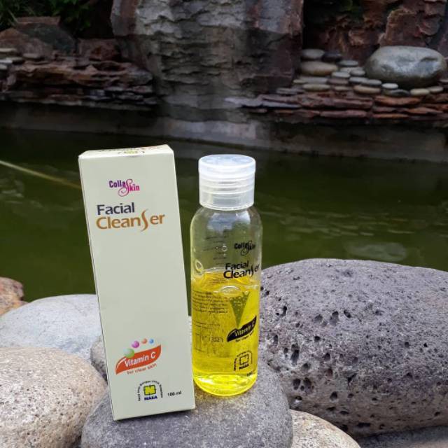 collaskin Facial cleanser pemutih wajah  pembersih wajah jerawat pelembab wajah penghilang jerawat