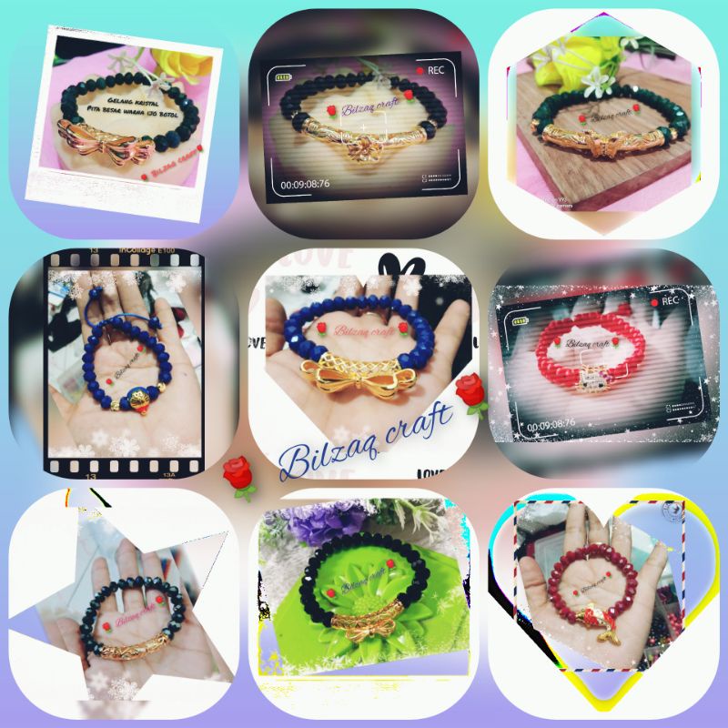 gelang kristal xuping