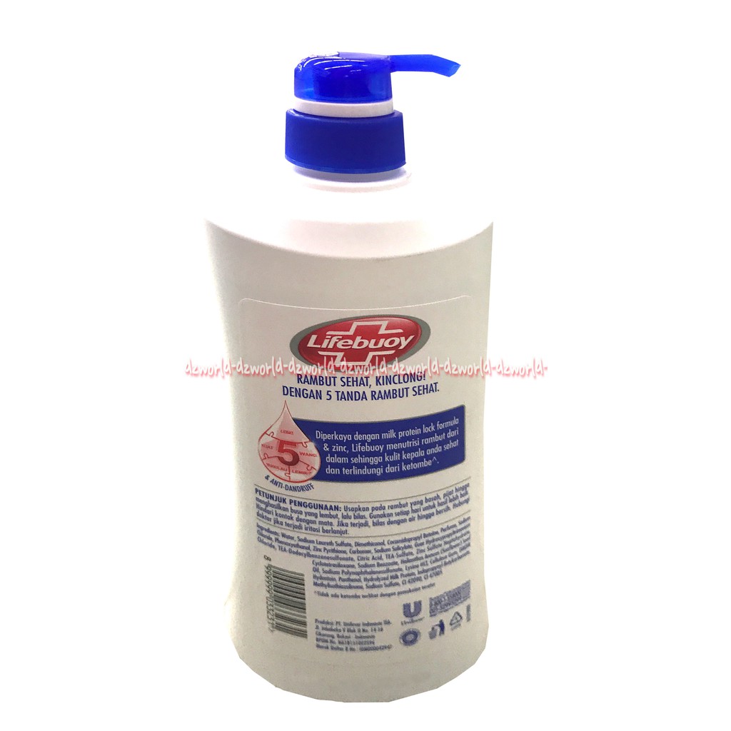 Lifebuoy Anti Dandruff Shampoo Untuk Menghilangkan Ketombe Shampo 680mL