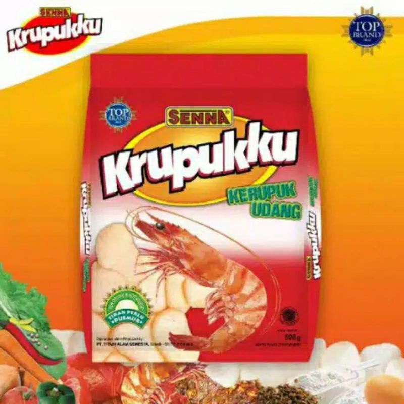 

Senna Krupukku Udang 500gr