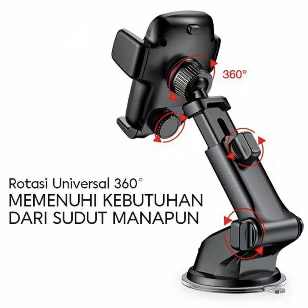 Universal car phone holder dashboard kaca mobil