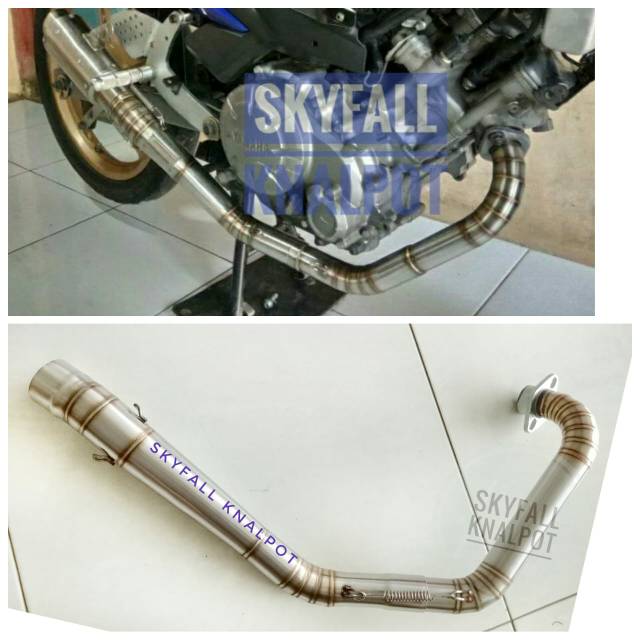 PIPA LEHER Knalpot Racing JUPITER MX NEW 135 MX LAMA 135 NJMX 135 YAMAHA LC 135 SPARK RX EXCITER R/R