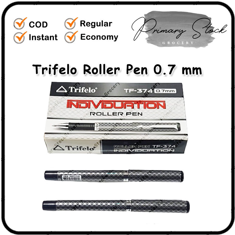 

Pulpen 0.7 mm Gel Bulpen Roller Ball Pen Trifelo Individuation TF 374 0.7mm