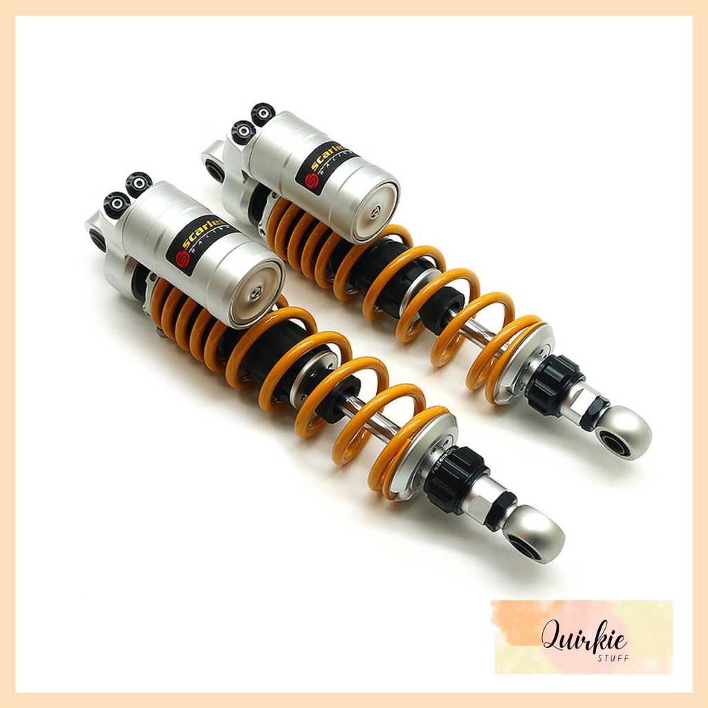 Jual Shock Scarlet Racing Skok Belakang Suspensi Per Motor Tabung Atas ...