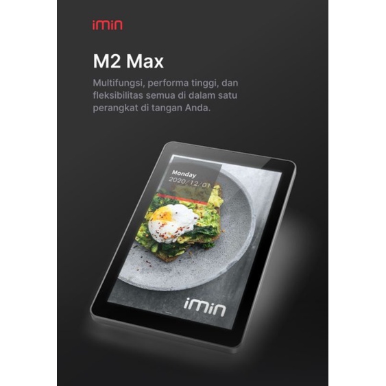 iMin M2 Max Tablet Kasir 8 Core 2/16GB 8&quot; Android 11 Touch (Printer,Scanner)