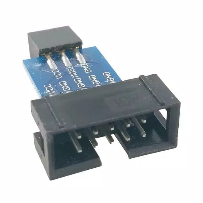 Modul AVRISP / USBASP STK500 MKII 10pin to 6pin iscp adapter