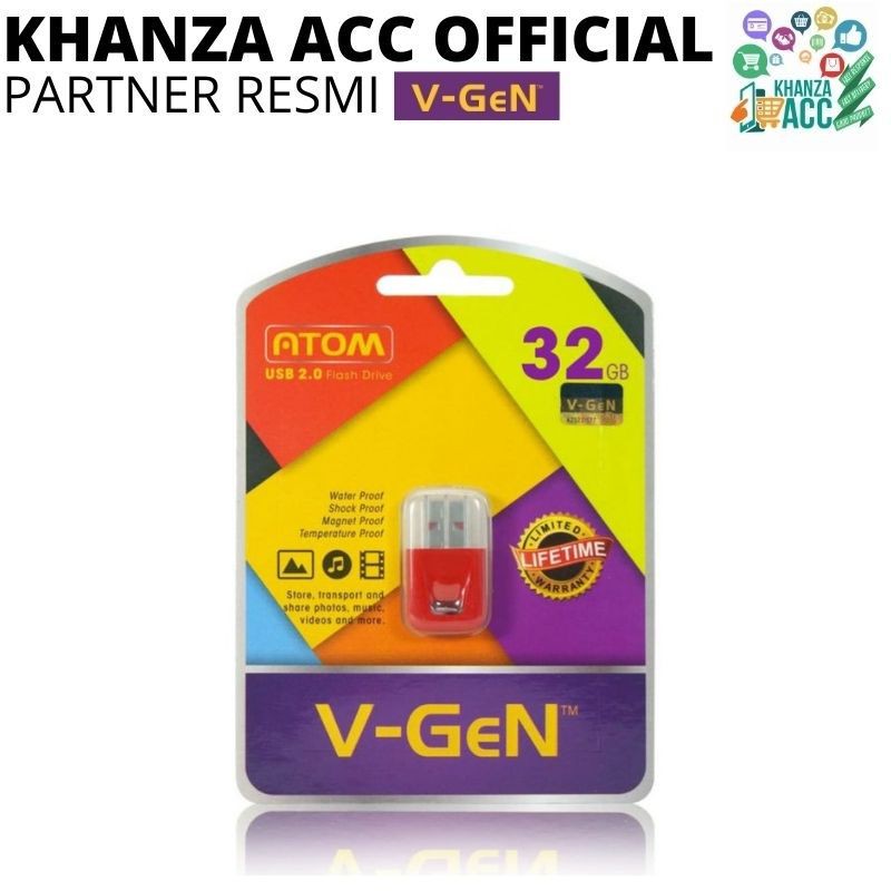 KHANZAACC FLASHDISK VGEN ATOM 32GB USB 2.0