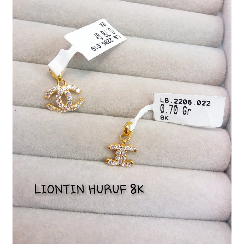 Liontin ringan kadar 375/8karat