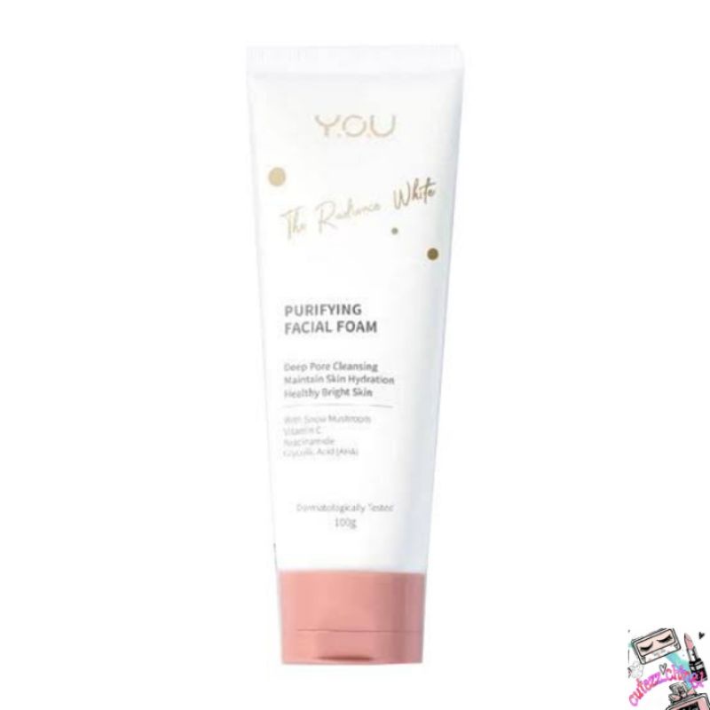 ☃Cutezz_Ching1☃YOU The Radiance White Purifying Facial Foam 100gr