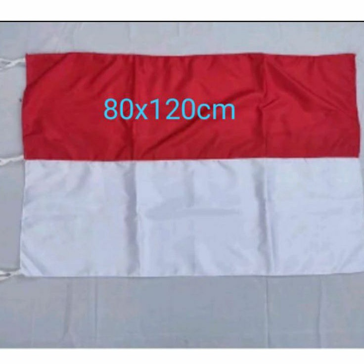 Bendera merah putih peles tahan cuaca 80x120cm