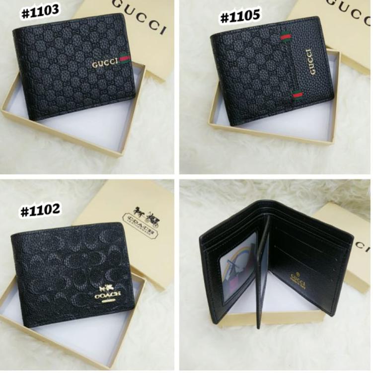 dompet pria kulit dompet lipat pria murah dompet LV 19 + free box