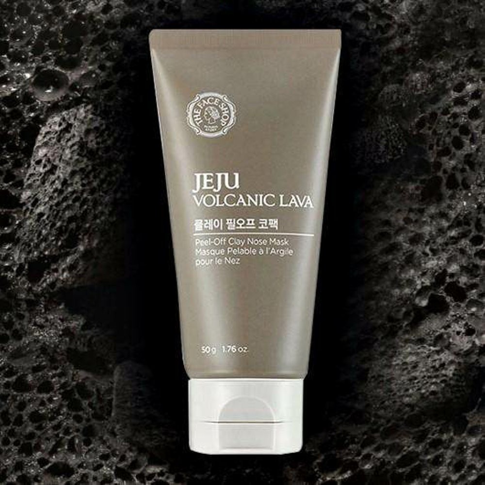 The Face Shop Jeju Volcanic Pore Lava Peel-Off Clay Nose Pack 50ml