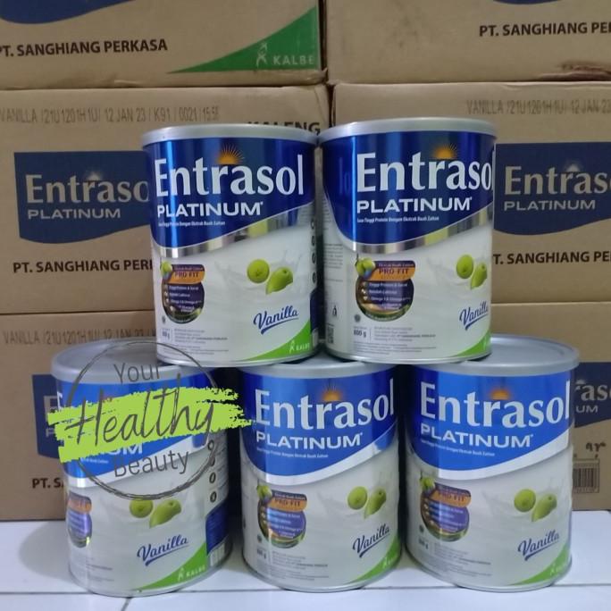 

(BISA COD) ENTRASOL PLATINUM KALBE 800gr VANILLA | SUSU ENTRASOL 800gr BERKUALITAS Kode 845