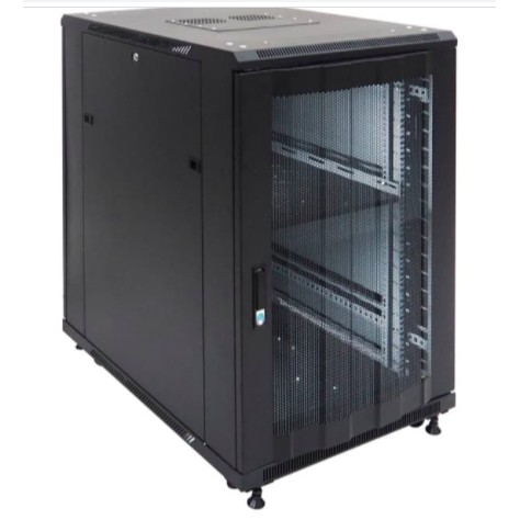 IR9020P - 20U Close Rack Depth 900mm Perforated Door 19&quot; - INDORACK