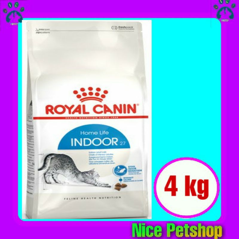 Royal Canin Indoor 27 Home Life 4 kg Promo Makanan Kucing Premium 4 kg