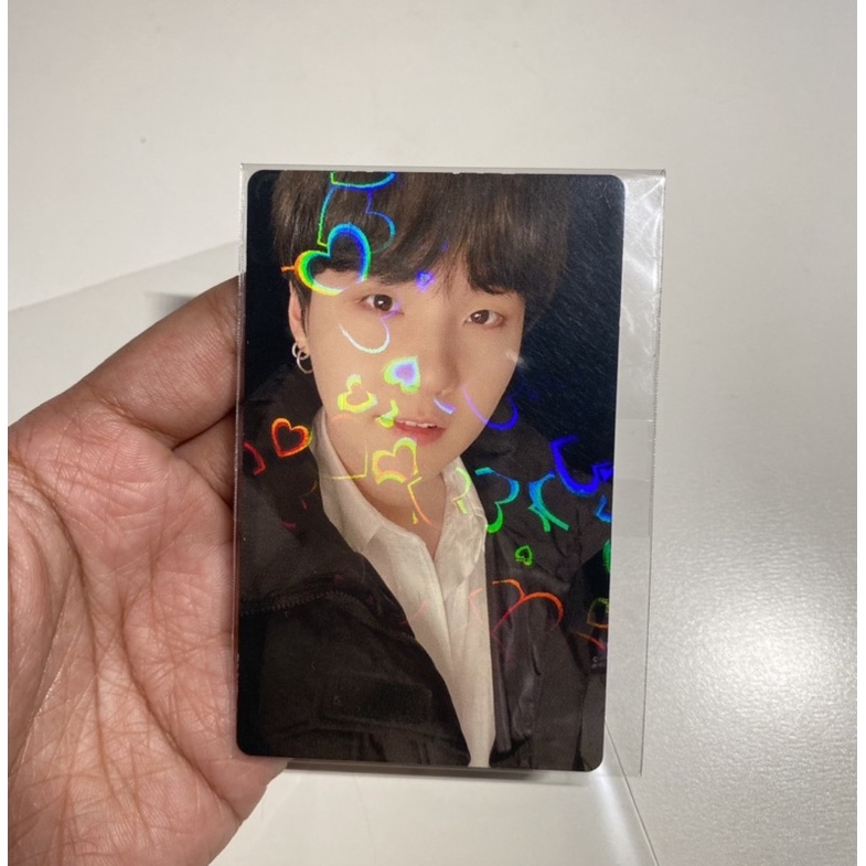 LD Lucky Draw Be Japan FC Hologram Yoongi / Suga photocard