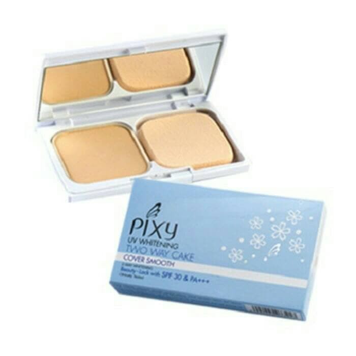 "PIXY UV WHITENING TWO WAY CAKE COVER SMOOTH SPF30 & PA   "