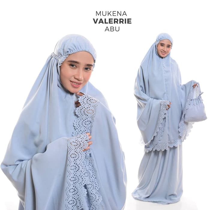 GROSIR   MUKENA DEWASA POLOS BABY SILK VALERIE