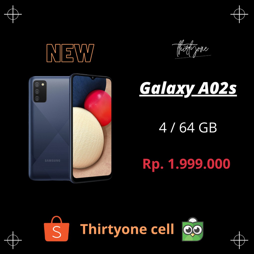 Samsung Galaxy A02s RAM 4/64-----Garansi Resmi------