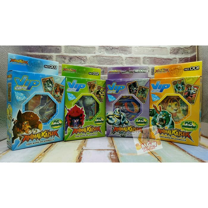 spesial VIP Kartu Animal Kaisar Set Kartu Mainan Animal Kaisar VIP kartu tebal Berkualitas