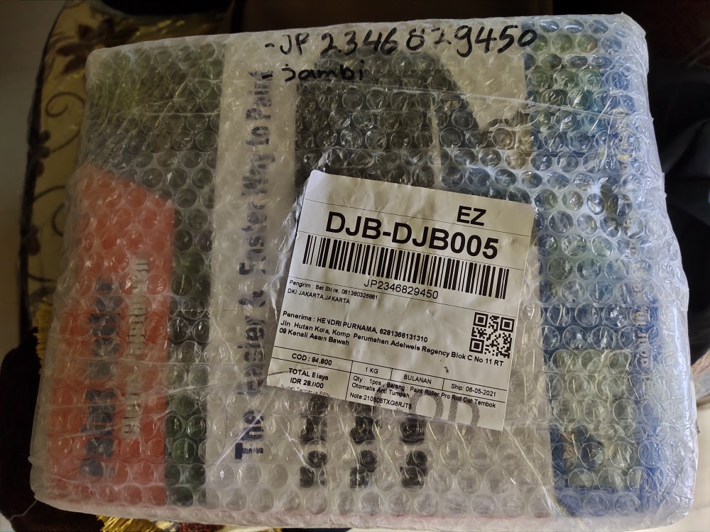 Paint Roller Pro Roll Cat Tembok Otomatis Anti Tumpah