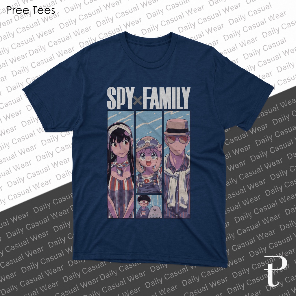 Kaos Anime Spy X Family 6 Baju Anime Jepang