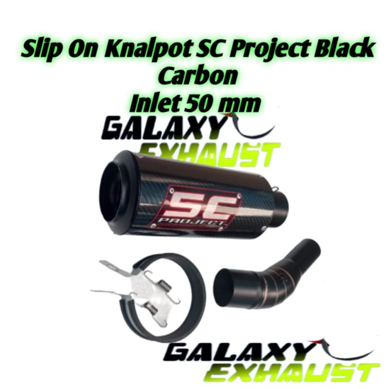 Knalpot SC PROJECT Slip On Ninja 250 Fi CBR 150R CB 150r R25 CBR250RR CBR150R K45 Lokal