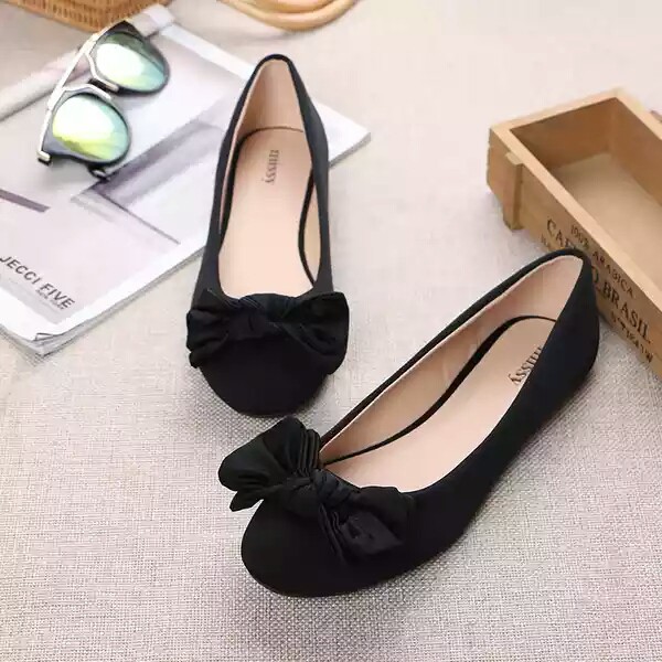 Sepatudari Karin Flatshoes wanita sepatu balet pita kupu kupu KR-FS0045