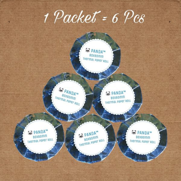 

Kertas Printer Struk Kasir Cash Register PANDA 80x80mm Thermal Paper