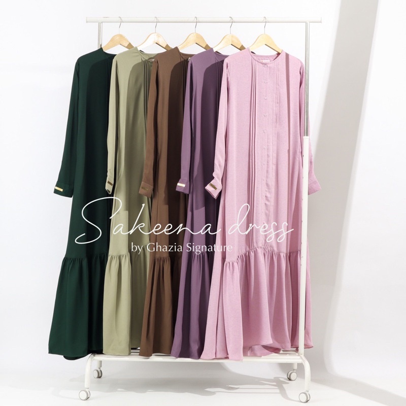 Gamis Sakeena Dewasa by Ghazia