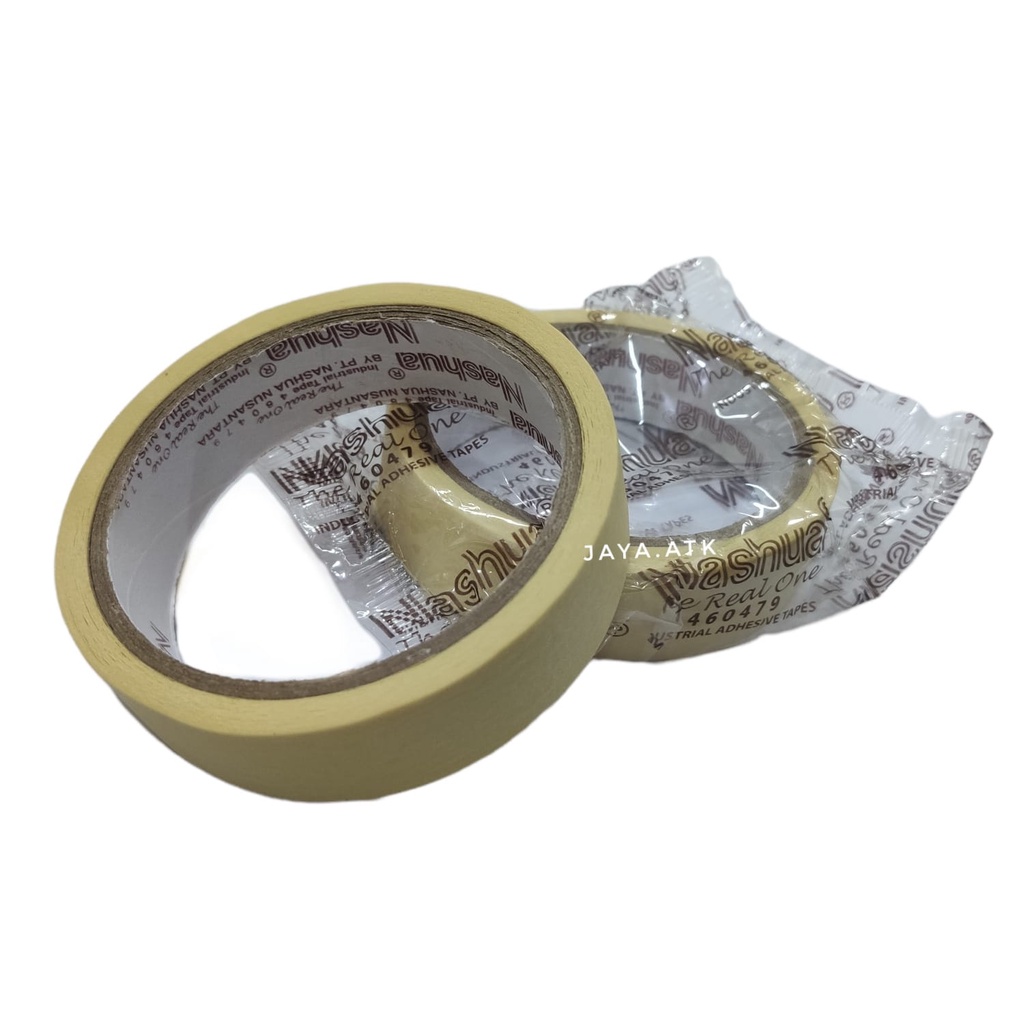 LAKBAN KERTAS SELOTIP NASHUA 24 MM X 15 M MASKING TAPE ORI SOLASI KERTAS