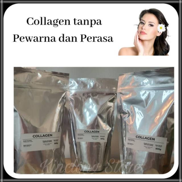 Kolagen Murni | Collagen 500gr | Bovine Collagen Peptide
