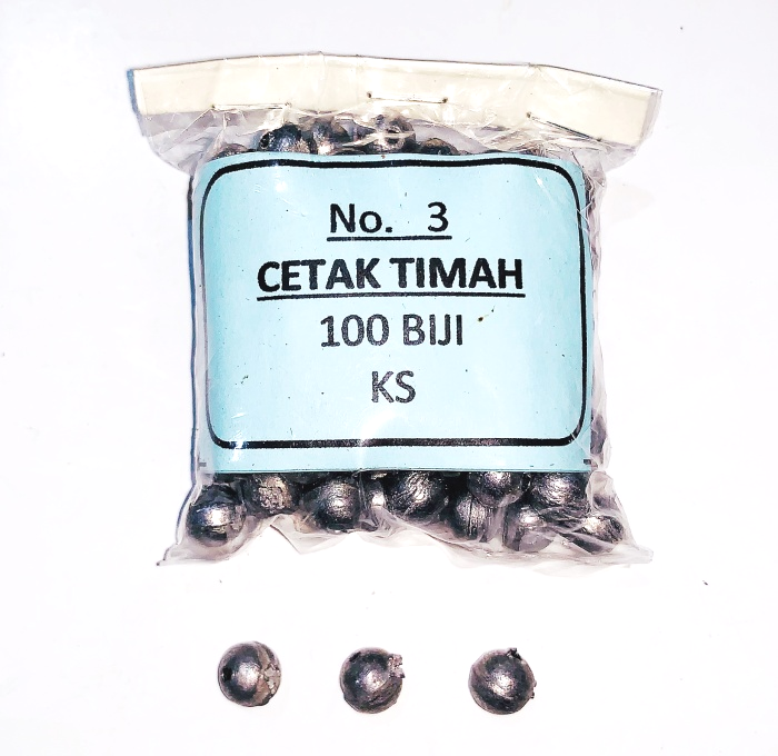 Timah  Timbel  Pemberat Pancing MERICA 3B  2 GRAM