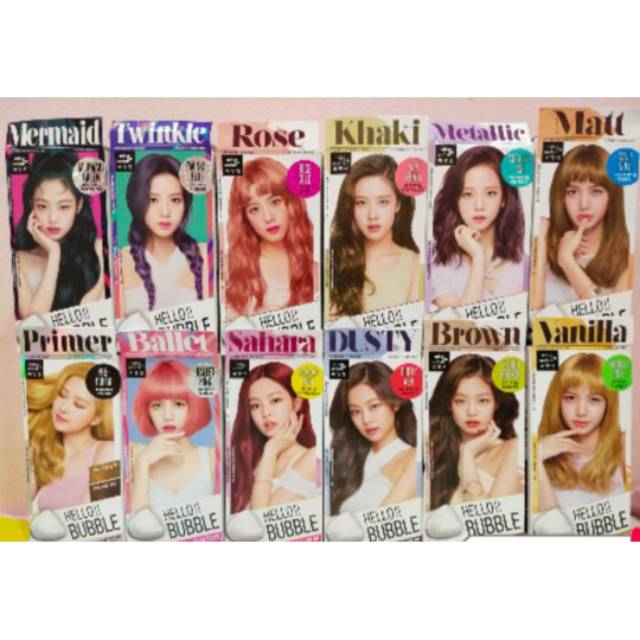 HELLO BUBBLE HAIR COLOR MISE EN SCENE