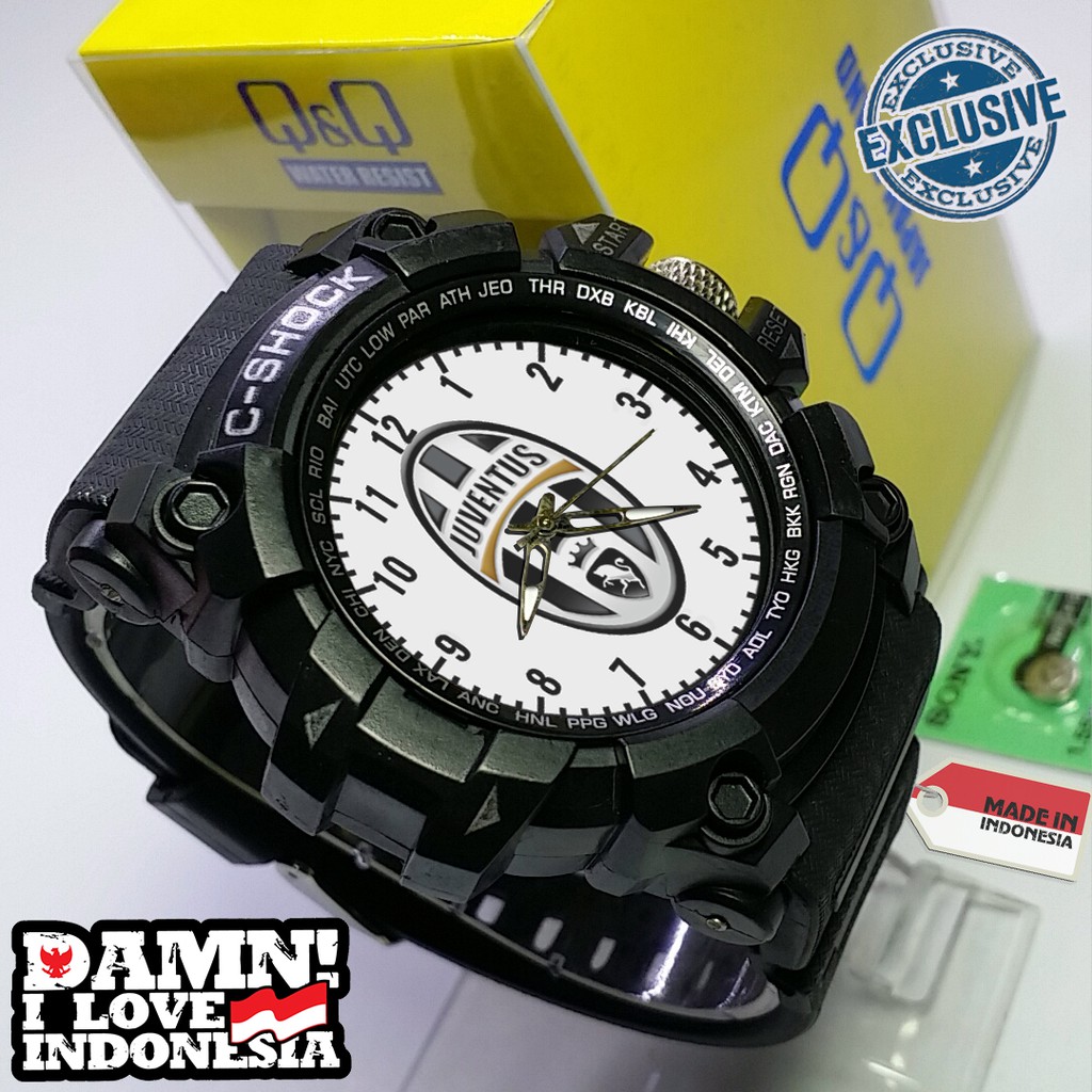 Jam Tangan Custom JUVENTUS LOGO KLASIK 1 Outdoor