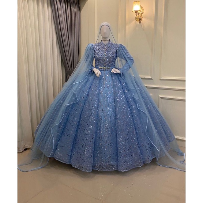 TERLARIS GAUN PENGANTIN  BERBY BEREKOR//GAUN MODREN ||GAUN PENGANTEN PREMIUM | GAUN PAYET BUNGA 3D | BAJU WEDDING MEWAH | BAJU PENGANTIN TERBARU