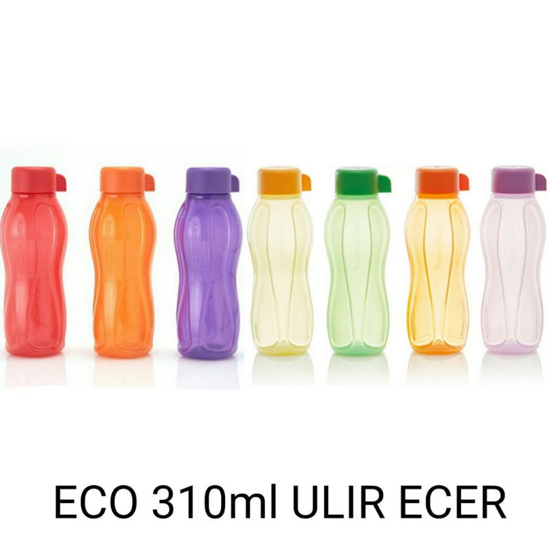 

Tuperware 1pcs RANDOM Eco ulir 310ml botol minum
