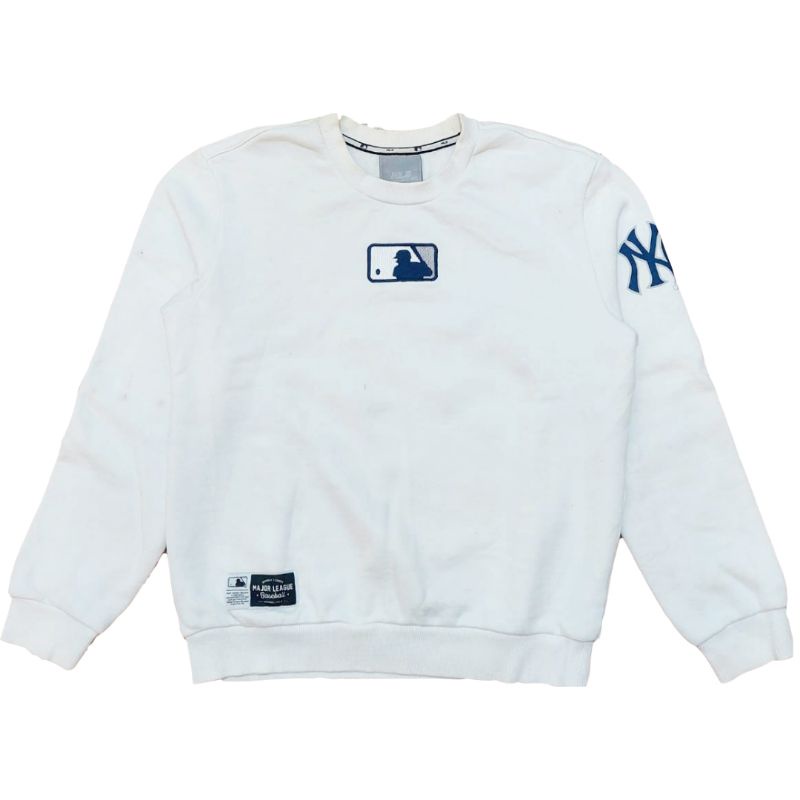 Crewneck MLB Logo Center Second Original Sweatshirt Preloved