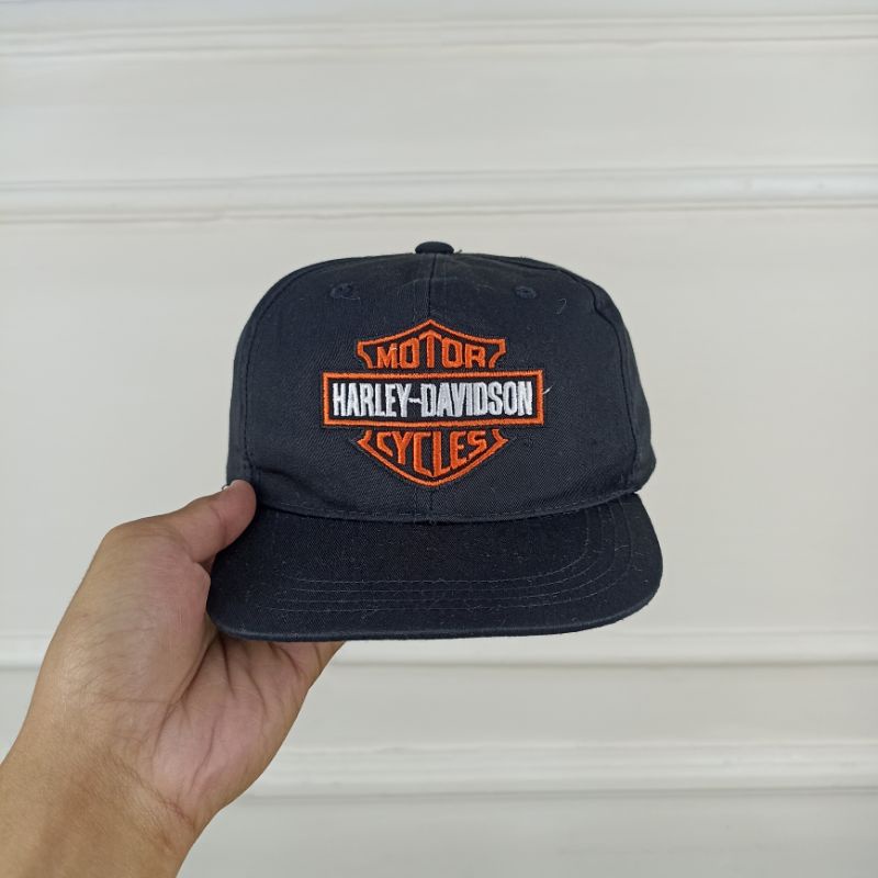 topi cap hat harley davidson second bekas
