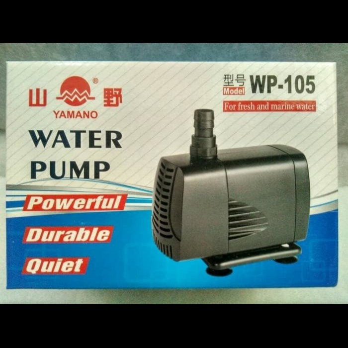 Pompa Air Celup Aquarium dan kolam Yamano WP-105 WP105 Hidroponik 3m