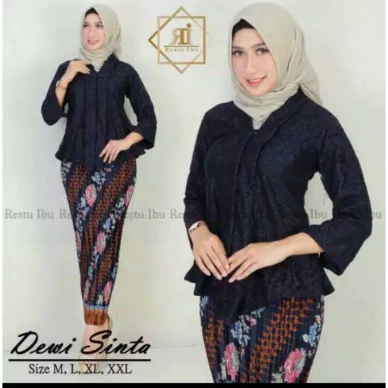Kebaya Kartini Kebaya Kutu Baru Brukat Kebaya Wisuda Modern Best Seller