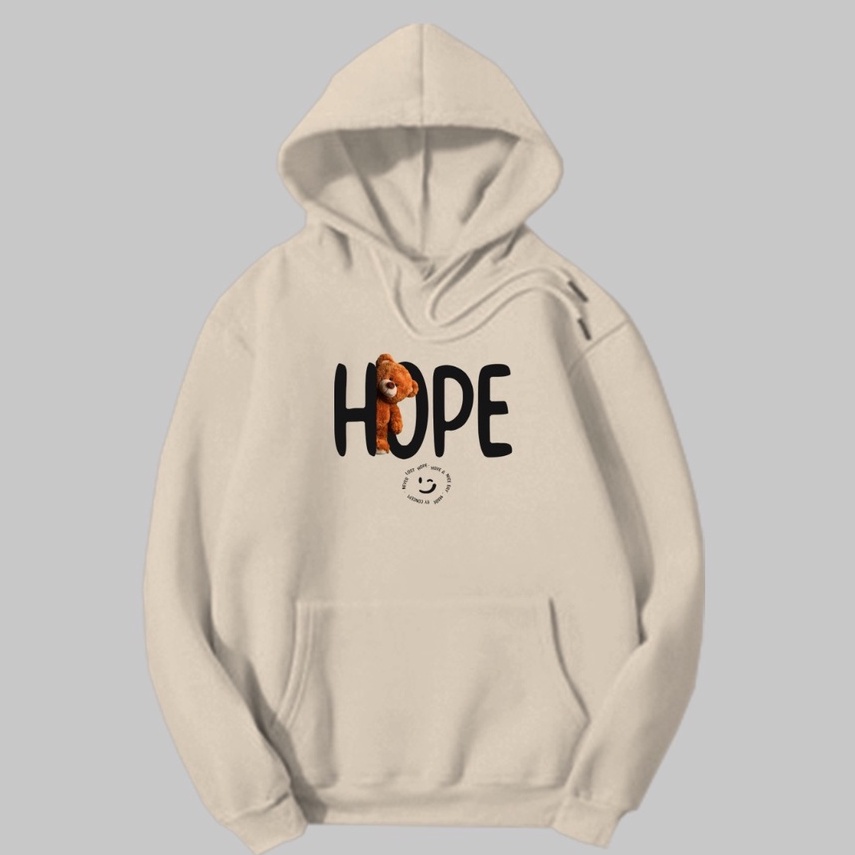 MVP - Hope Bear Hoodie - Hoodie Beruang Unisex